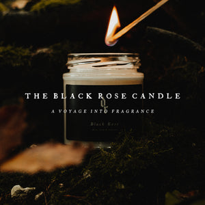 THE BLACK ROSE CANDLE: A VOYAGE INTO FRAGRANCE