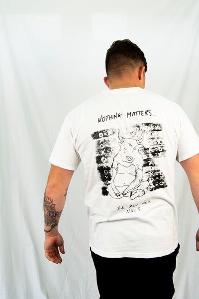 Nothing Matters T-Shirt // White